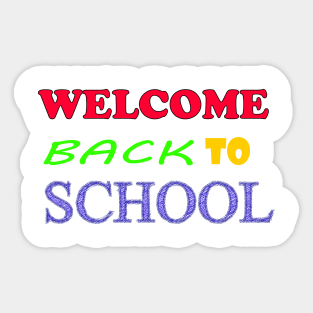 Back to School Sticker